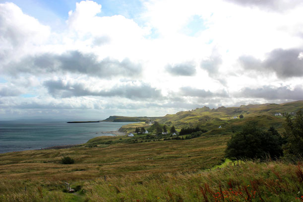 Skye landscape while on location