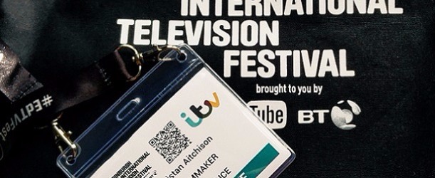 Tristan Aitchison at the Edinburgh International Television Festival - Day 1