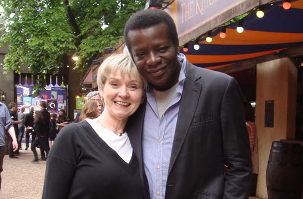 Stephen K Amos and Breege