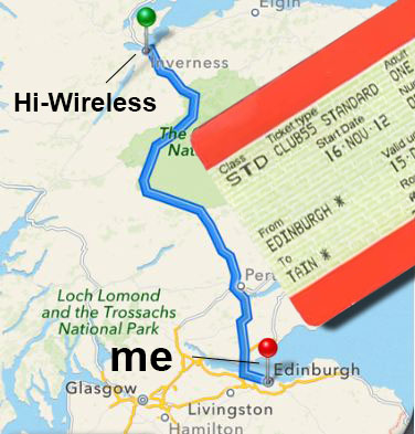 A long way from HI Wireless