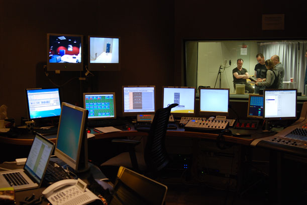 BBC Scotland recording studio