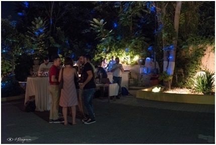 After party fun in Archanes Village square where we listened to classic film soundtracks until the wee hours in the morning. Photo Credit: G. Dragoum