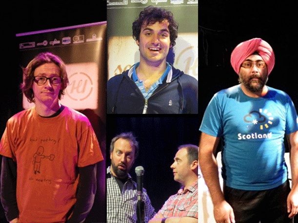 Live at the Gilded Balloon guests