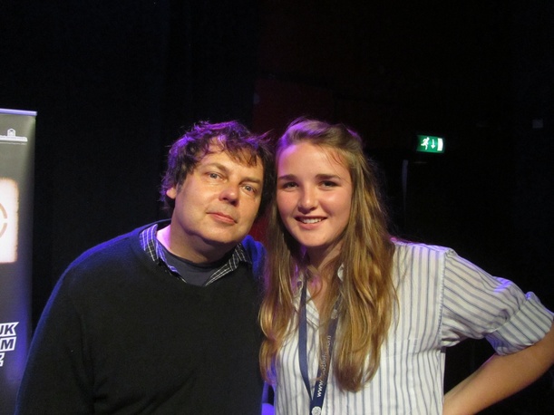 Rich Fulcher with Freyja